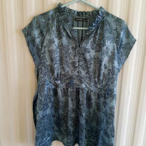 Apt. 9 Blue/Green Blouse